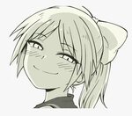 Smug Anime Trap Girl Png Download Anime Girl - Smug Anime Gi